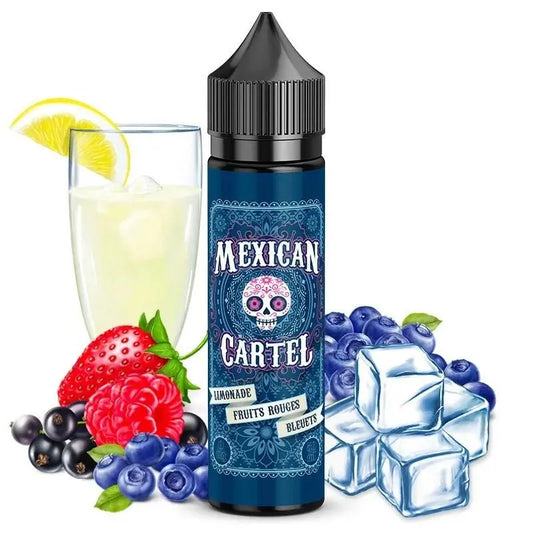 Limonade Fruits Rouges Bleuets 50 ml - Mexican Cartel - Alliancetech.fr
