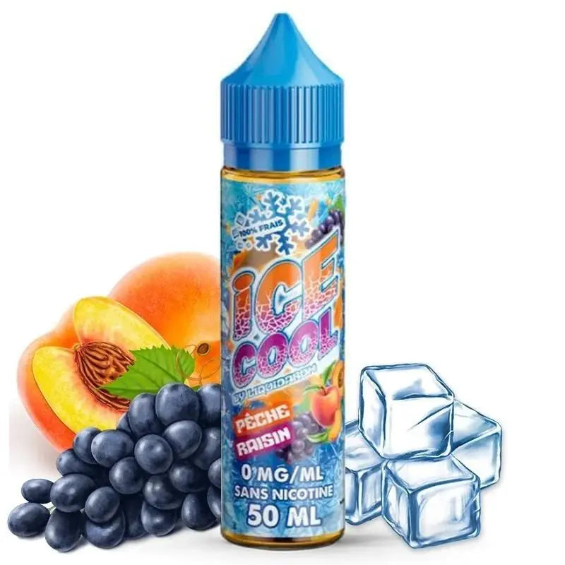 Pêche Raisin 50 ml - Ice Cool - Alliancetech.fr