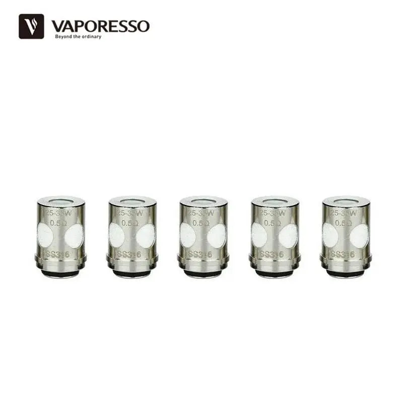 Résistances Céramic EUC Vaporesso (X5) - Alliancetech.fr