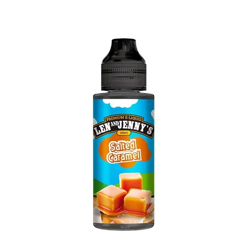 Salted Caramel 100 ml - Len And Jenny's - Alliancetech.fr