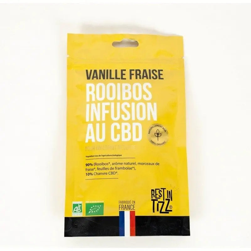 Vanille Fraise Infusion Rooibos - Rest In Tizz - Alliancetech.fr