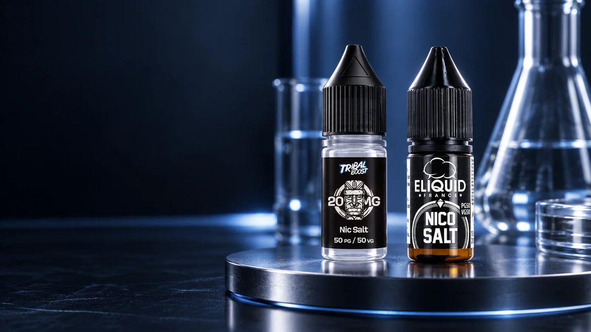 Boosters sels de nicotine 20 mg Tribal Force et Eliquid France