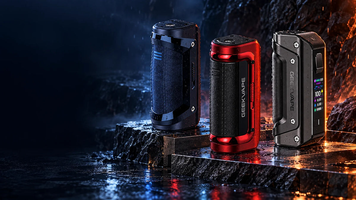 Box mods Geekvape Aegis Solo 2 S100, Mini 2 M100 et Solo 3