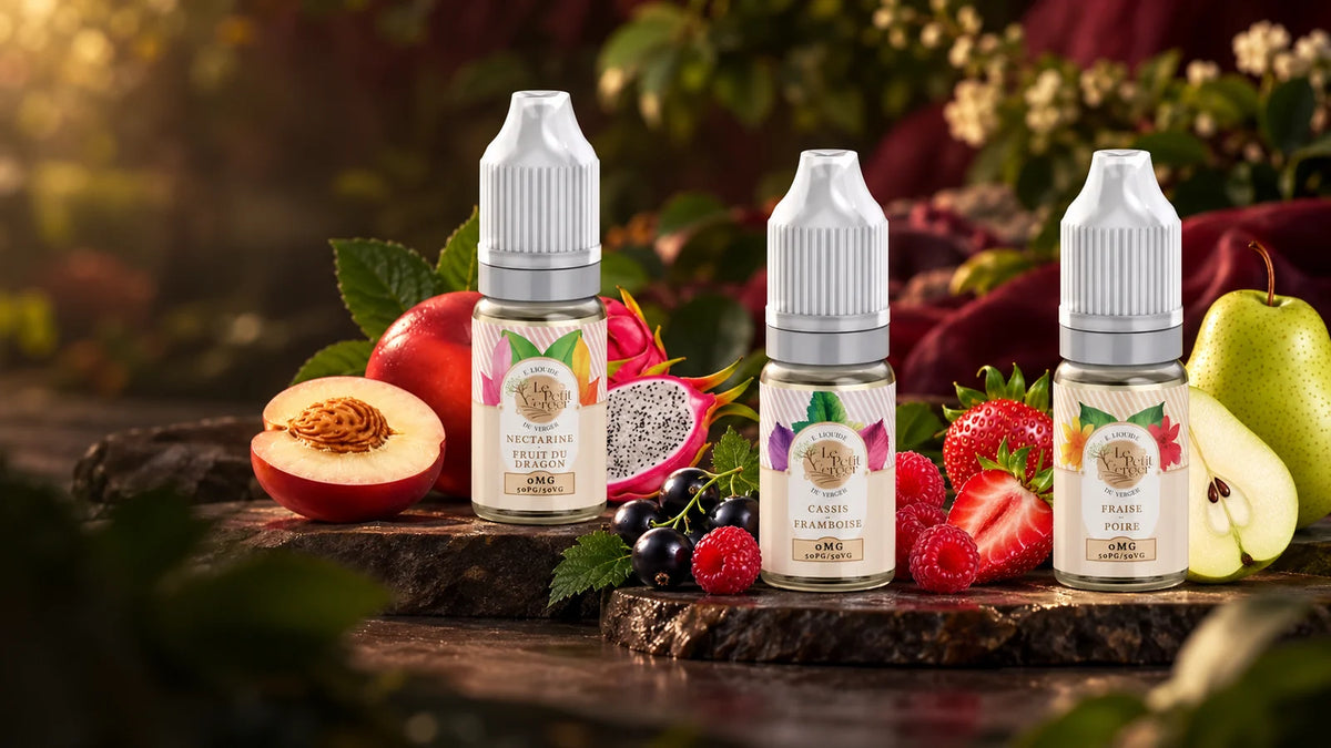 E-liquides Savourea Le Petit Verger aux saveurs fruitées