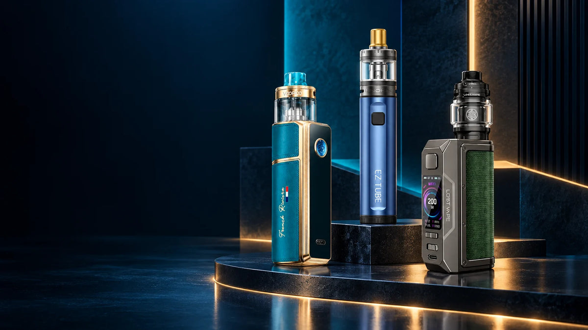 Kits Mod Voopoo Drag X3, Innokin EZ Tube et Lost Vape Thelema Q200 Pro