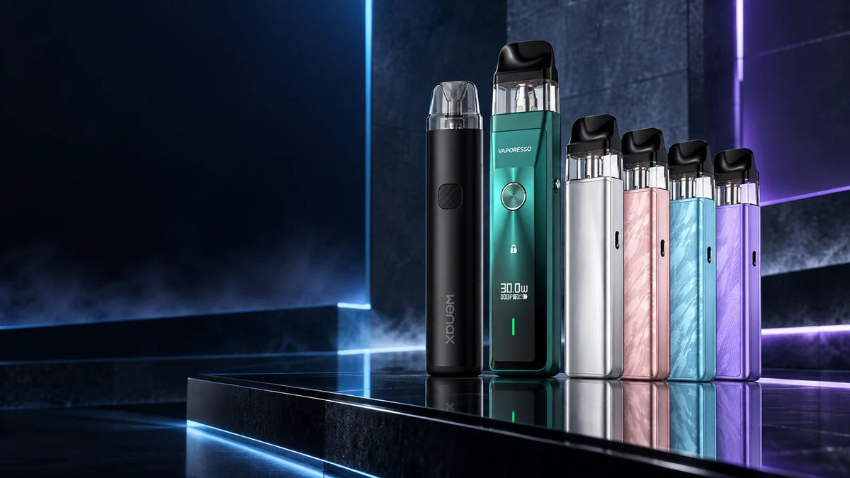 Pods Geekvape Wenax H1, Vaporesso XROS Pro et XROS 5 Mini