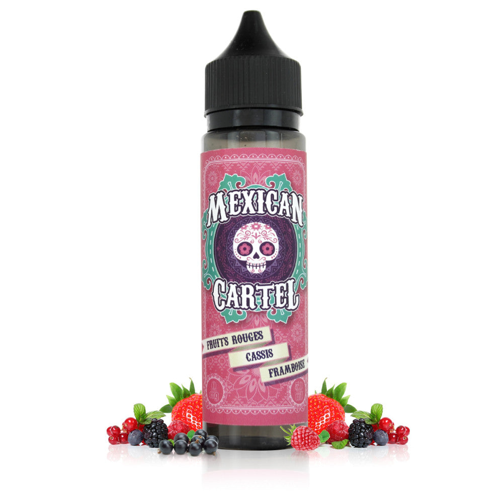 Fruits Rouges Cassis Framboise 50ml Mexican Cartel - Alliancetech.fr