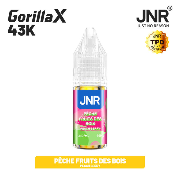 Peach Berry 10ml 0mg - JNR - e-liquide JNR