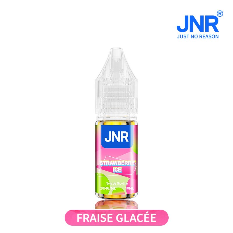 Strawberry Ice Nic Salt 20mg 10ml - JNR - e-liquide JNR