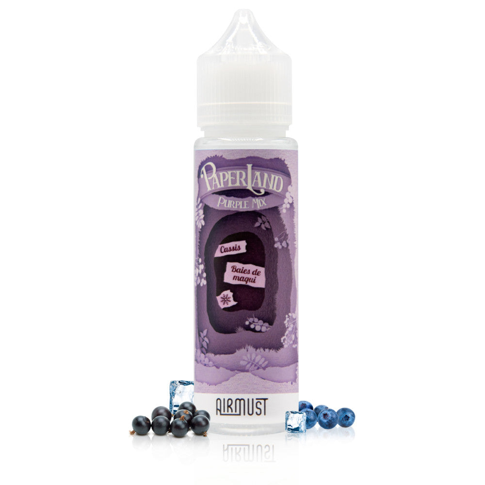 Eliquide Purple Mix 50ml Paperland - Airmust