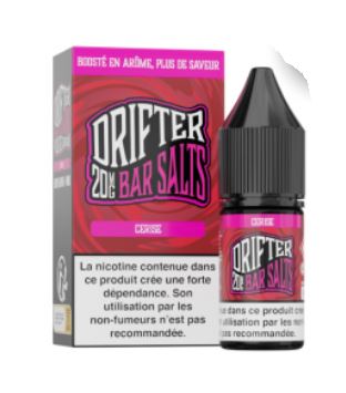 Cerise Nic Salt Bar Salts Drifter 10ml - Dosage nicotine : 20 mg - DRIFTER - Cigarette Électronique & Vape | Alliancetech.fr