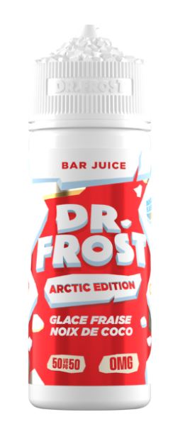 Strawberry Coconut Ice Cream (100ml) - Dr. Frost Arctic Edition - DRIFTER - Cigarette Électronique & Vape | Alliancetech.fr