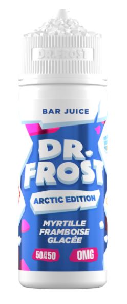 E-liquide Myrtille Framboise Glacee Dr. Frost Arctic Edition 100ml