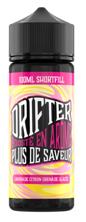 Limonade Citron Grenade Glacee Drifter 100ml - DRIFTER - Cigarette Électronique & Vape | Alliancetech.fr