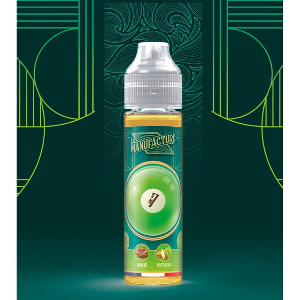 La Manufacture N°7 : Cookie Pistache (50ml) - LP VAPOR - Cigarette Électronique & Vape | Alliancetech.fr
