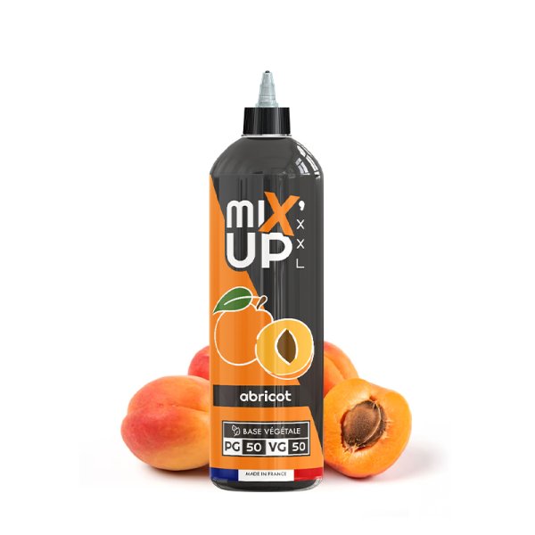E-Liquide Mixup XXL Abricot 1 litre 0mg - Sans Nicotine, Base 50/50 | Alliancetech.fr