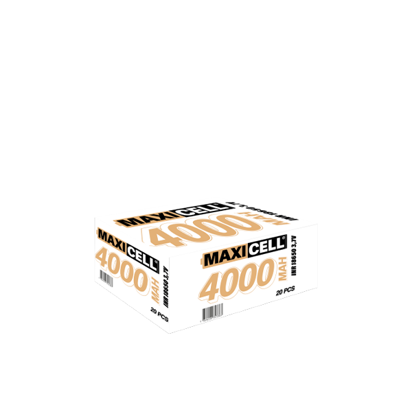 Accu 18650 4000mAh 16A - Maxi Cell - vue 2