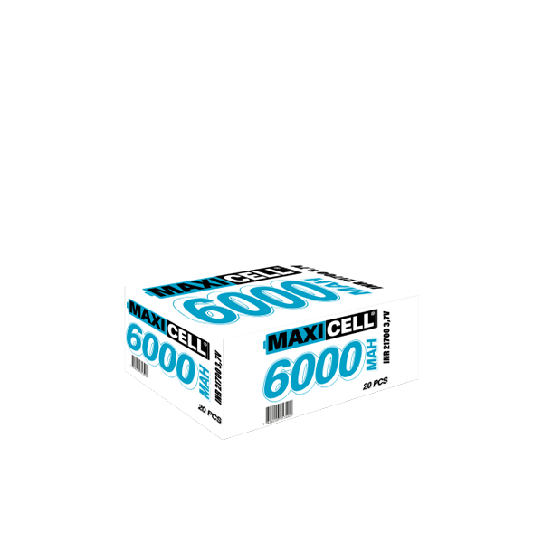 Accu 21700 6000mAh 20A - Maxi Cell - vue 2