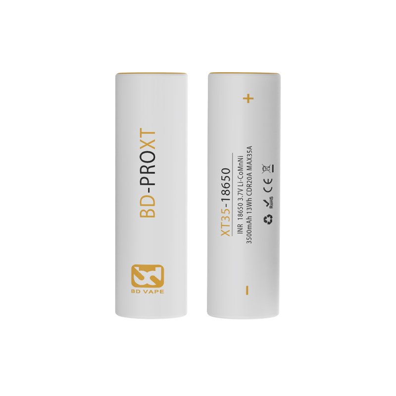 Accu BD-PRO XT35 18650 3500mAh 35A - BD Vape - vue 4
