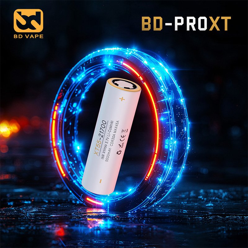 Accu BD-PRO XT55 21700 5500mAh 45A - BD Vape - vue 3