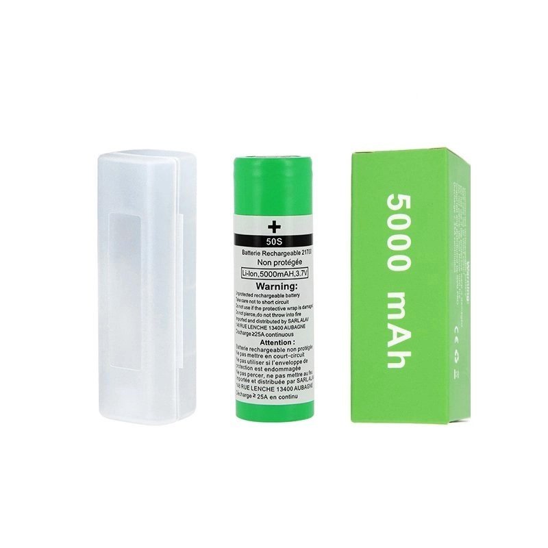 Accu Samsung 50S 21700 5000mAh 35A - vue 1