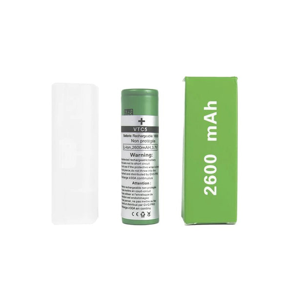Accu VTC5 18650 2600mAh - Sony / Murata - vue 1