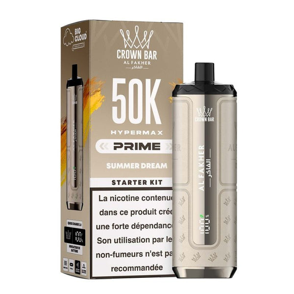 Puff Al Fakher Crown Bar Hypermax Prime 50K Summer Dream