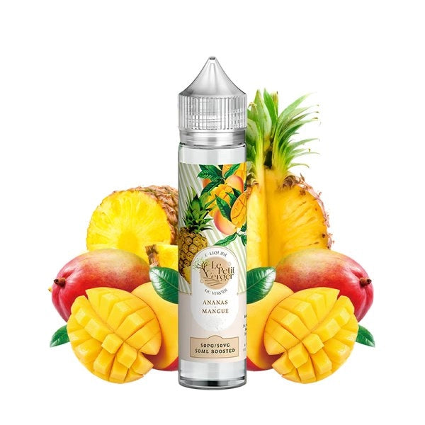Ananas Mangue 0mg 50ml - Le Petit Verger by Savourea - Savourea - Cigarette Électronique & Vape | Alliancetech.fr