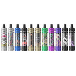 Kit Aspire Magnum E-Chicha portable design tubulaire bleu et violet - AllianceTech