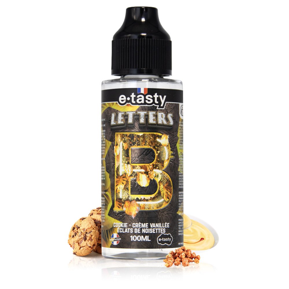 B 100ml Letters - E-Tasty - e-liquide E-Tasty