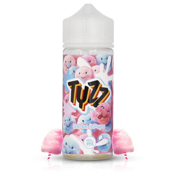 Barbe a Papa 100ml - Tyzz - E-liquide 100ml 0mg Tyzz