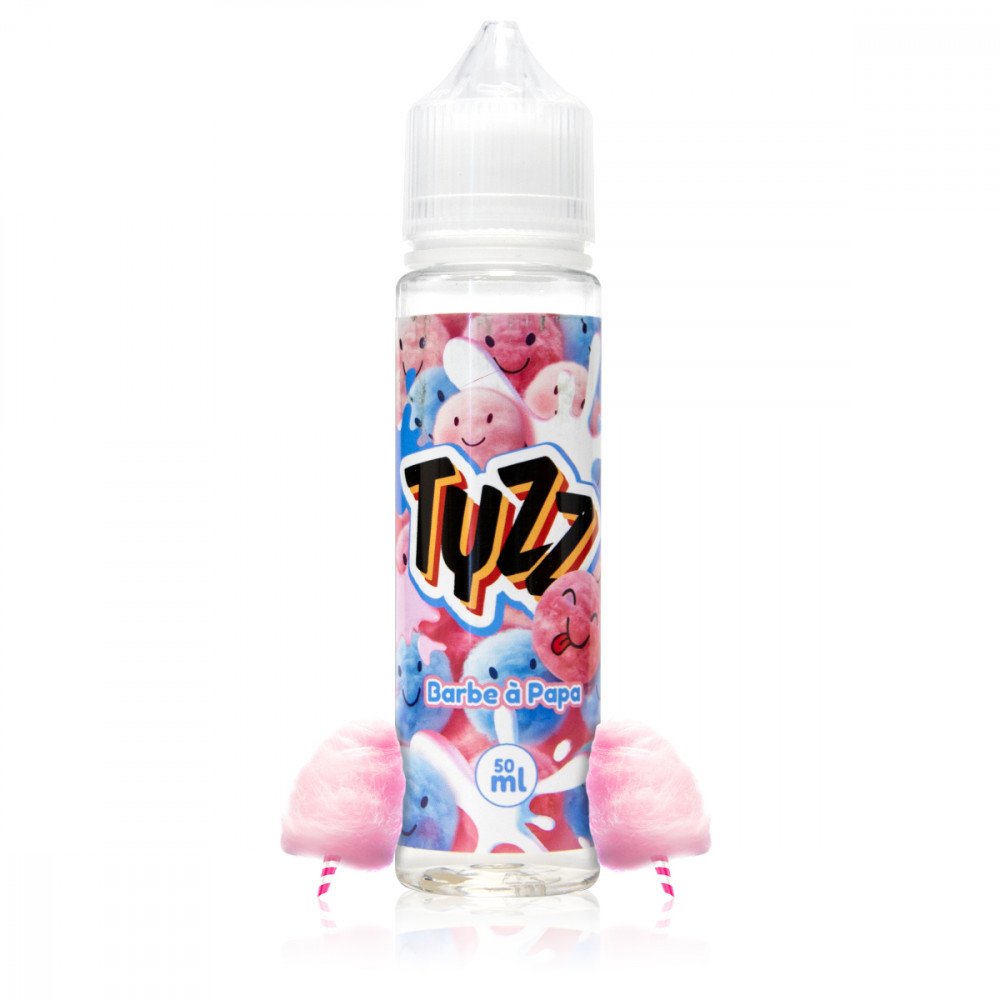 Barbe a Papa 50ml - Tyzz - E-liquide 50ml 0mg Tyzz