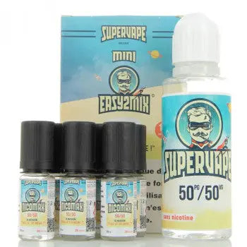 Base Mini Easy 2 Mix 50/50 SuperVape 100ml 12mg - Super Vape - Cigarette Électronique & Vape | Alliancetech.fr