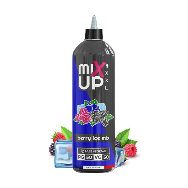 E-Liquide Mixup XXL Berry Ice 1 litre 0mg - Sans Nicotine, Base 50/50 | Alliancetech.fr