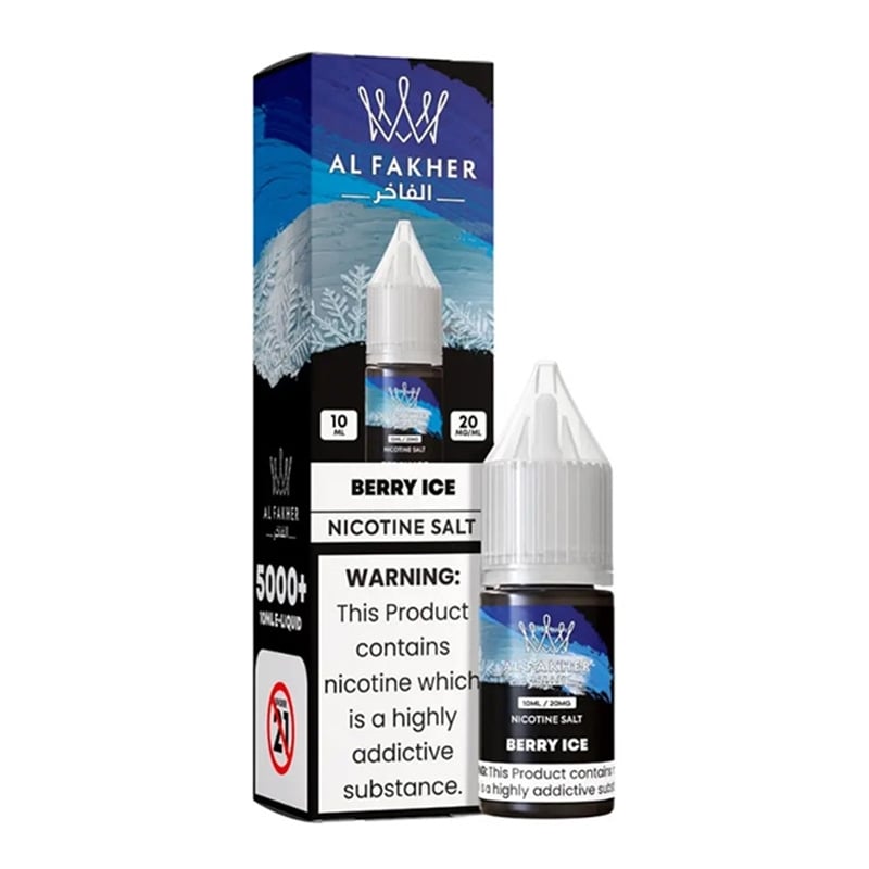 E-liquide Berry Ice Al Fakher - saveurs baies glacées, sel de nicotine 20mg 10ml