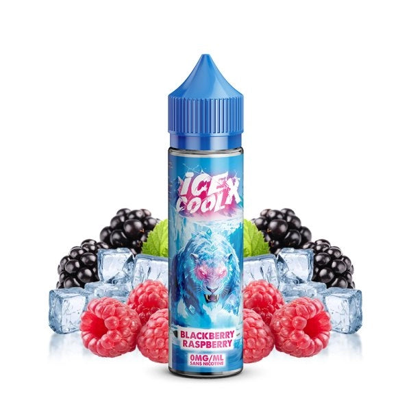 Blackberry Raspberry 0mg 50ml - Ice Cool X by Liquidarom - LiquidArom - Cigarette Électronique & Vape | Alliancetech.fr