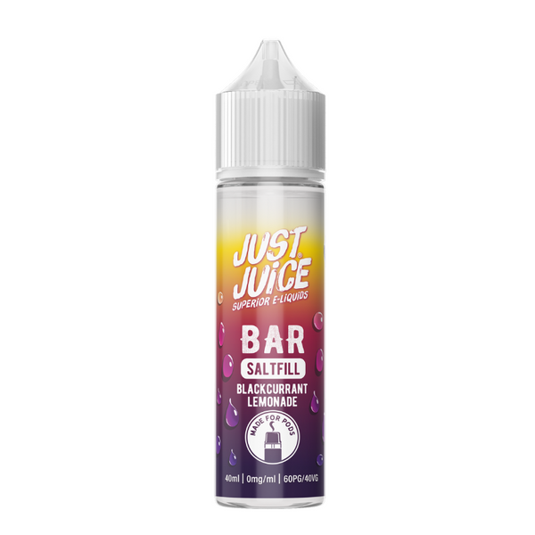 Blackcurrant Lemonade (40ml) - Just Juice Bar Saltfill - Just juice - Cigarette Électronique & Vape | Alliancetech.fr