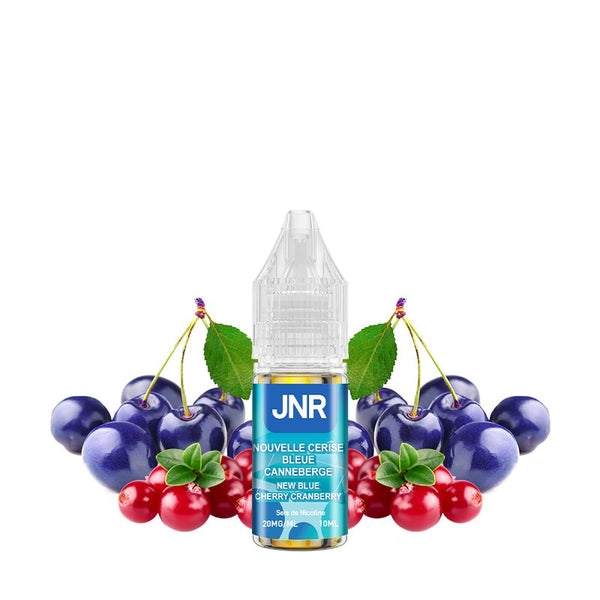 E-liquide Blue Cherry Cranberry JNR, sel de nicotine 20mg, flacon 10ml