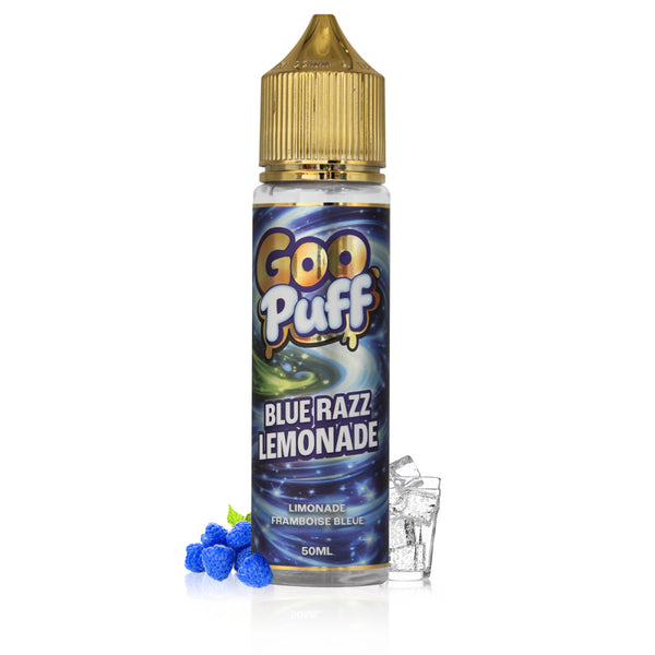E-liquide Blue Razz Lemonade 50ml Goo Puff Guilab - limonade et framboise bleue