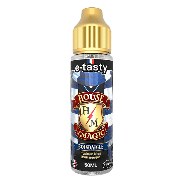 E-liquide Boisdaigle 50ml House of Magic E-Tasty - saveurs framboise bleue et raisin