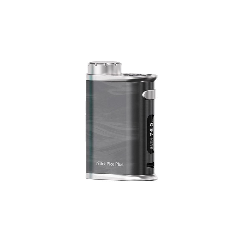 Box iStick Pico Plus 75W Eleaf coloris Space Grey - box 18650 compacte, charge USB-C