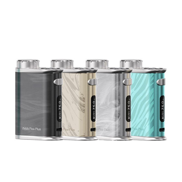 Box iStick Pico Plus 75W Eleaf - les quatre nouveaux coloris Teal, Light Grey, Light Gold et Space Grey