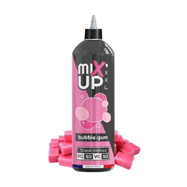 E-Liquide Mixup XXL Bubble Gum 1 litre 0mg - Sans Nicotine, Base 50/50 | Alliancetech.fr