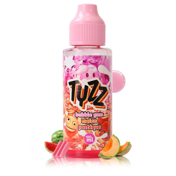 Bubble Gum Pasteque Melon 100ml - Tyzz - E-liquide 100ml 0mg Tyzz