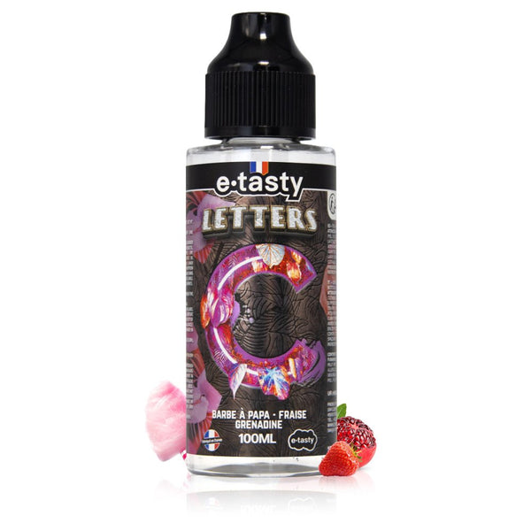 C 100ml Letters - E-Tasty - e-liquide E-Tasty