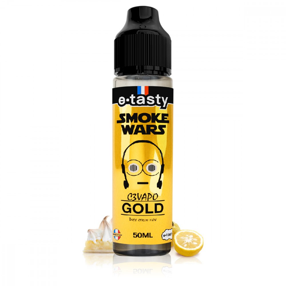 C3vapo Gold 50ml Smoke Wars - E-Tasty - e-liquide E-Tasty