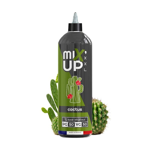 E-Liquide Mixup XXL Cactus 1 litre 0mg - Sans Nicotine, Base 50/50 | Alliancetech.fr