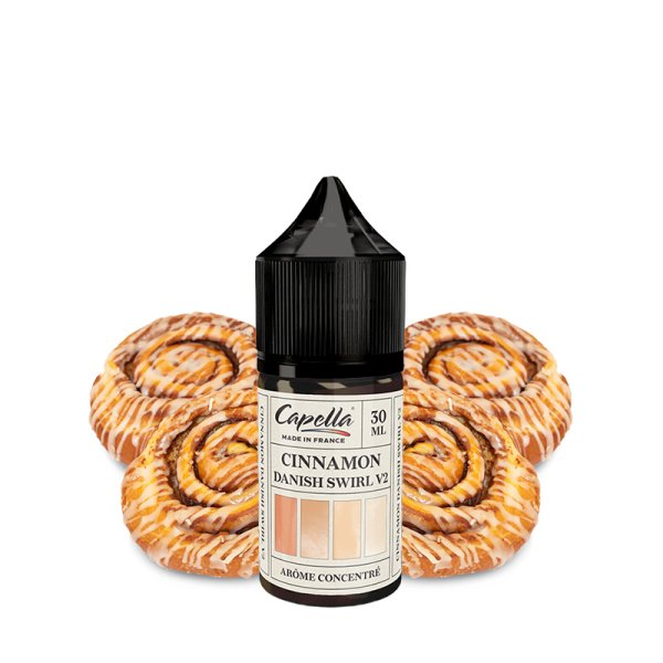Capella Cinnamon Danish Swirl V2 - Arôme concentré DIY 30ml