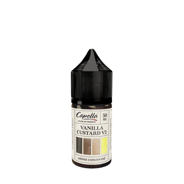 Capella Vanilla Custard V2 - Arôme concentré DIY 30ml