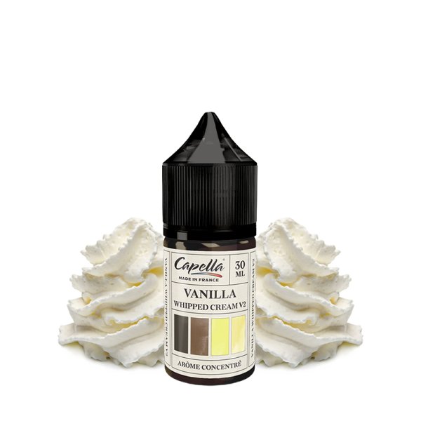 Capella Vanilla Whipped Cream V2 - Arôme concentré DIY 30ml